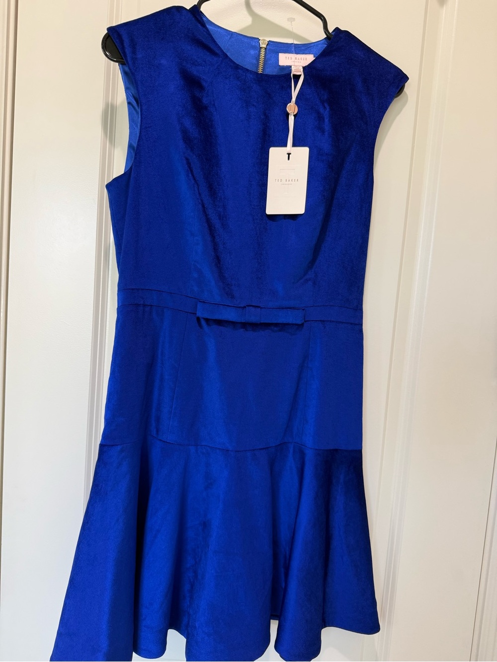 Ted Baker Maryann Blue Velvet Dress